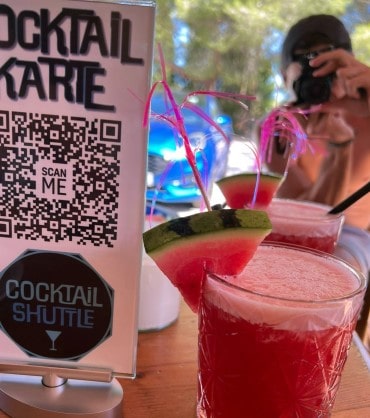 Cocktailtaxi fisch gemixte Cocktails auf ganz Mallorca